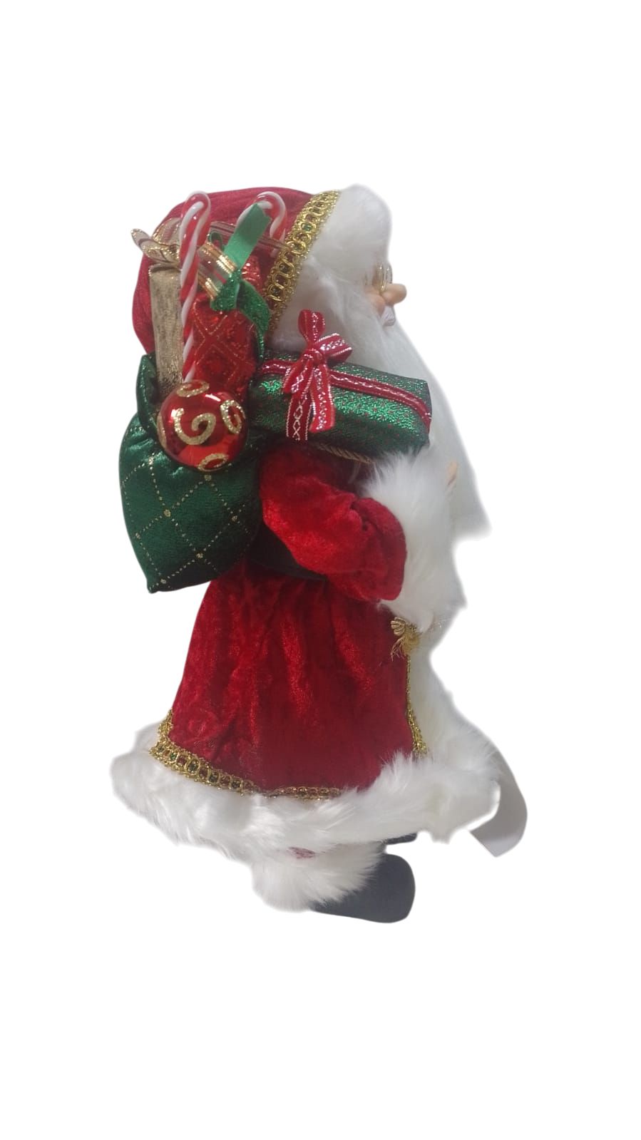 PAPAI NOEL C/LISTA DE NOMES 45CM